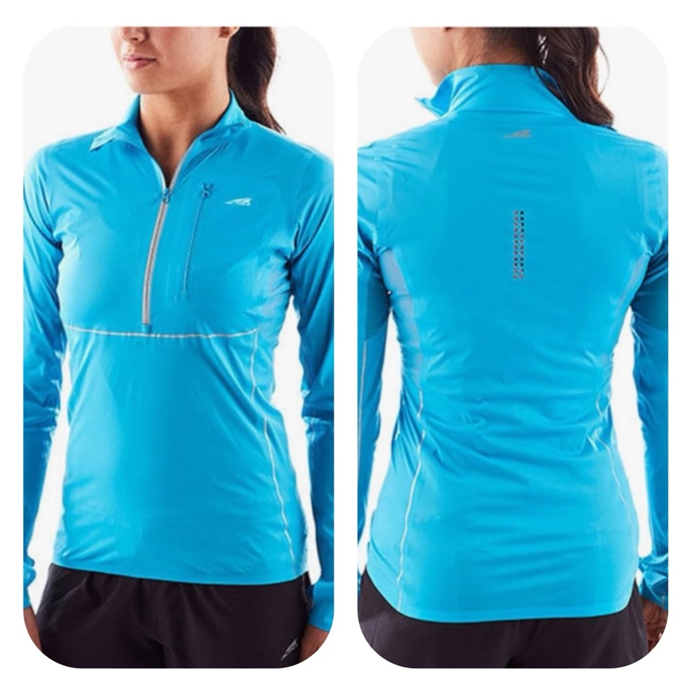 Altra Half Zip Performance Pullover Blue Womens S… - image 1